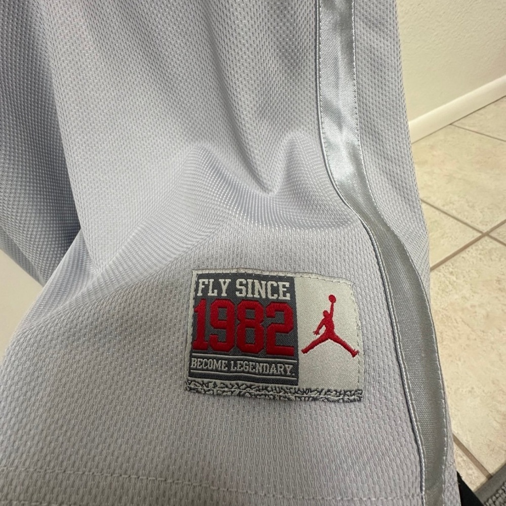 Bundle of Jordan Kids Air 23 Jersey Set - Gray and Black - Picture 5 of 11